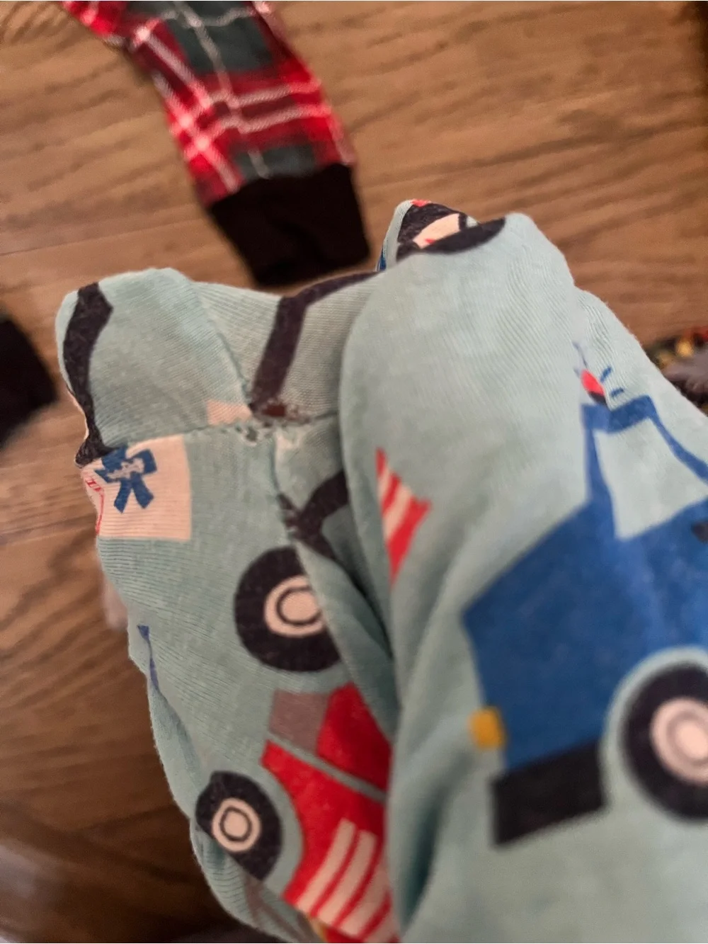 Little Sleepies Kids Pajama Set - Navy, Red, Light Blue, Cream, Pink Prints